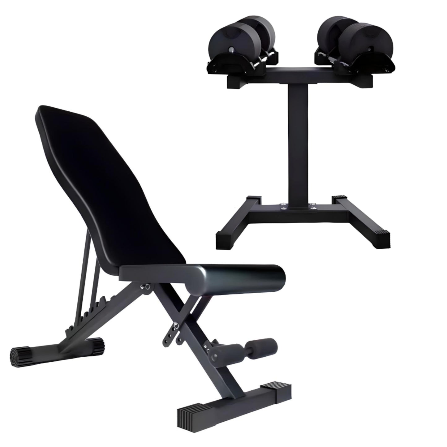24kg Adjustable Dumbbells Pair with 2kg Increments