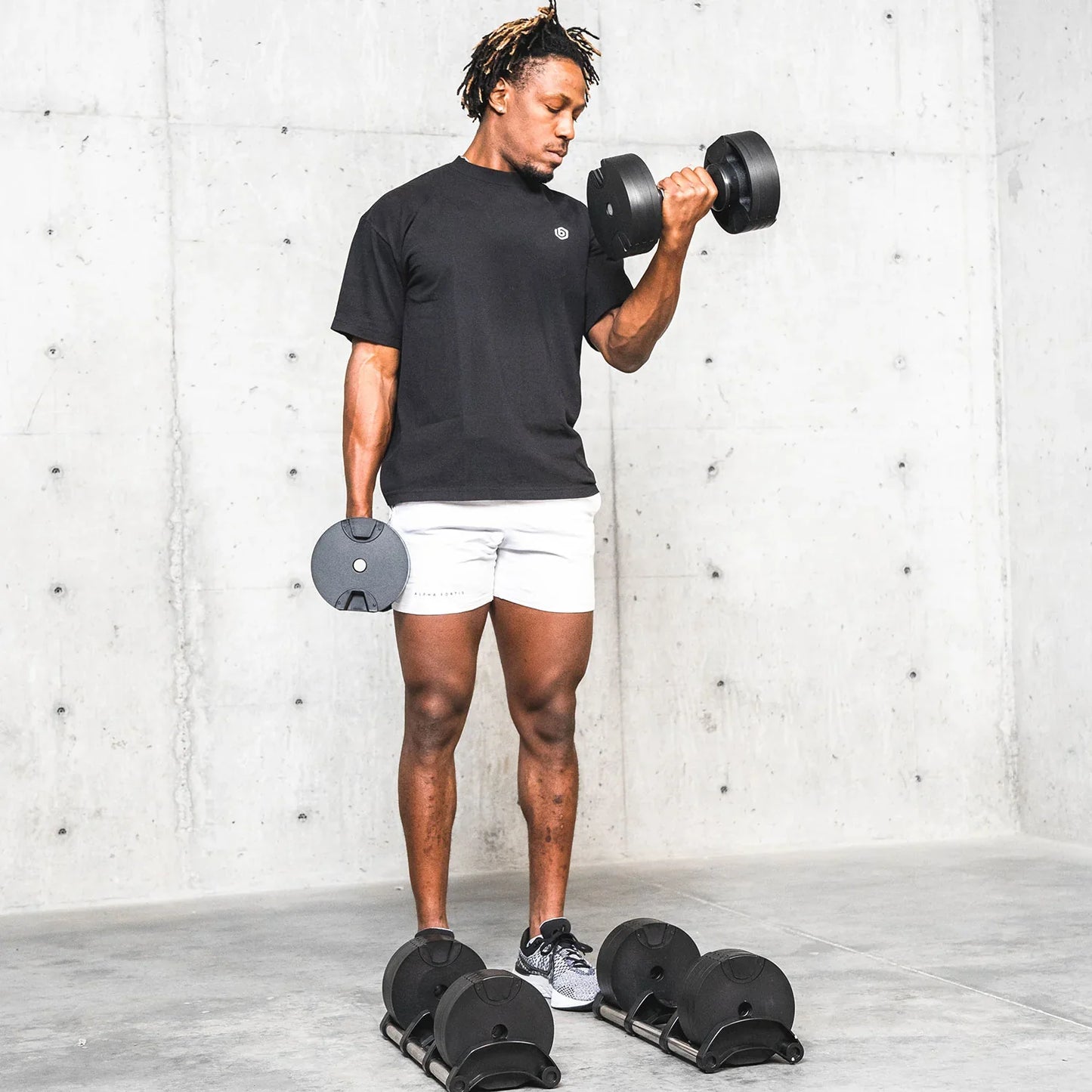 36kg Adjustable Dumbbells Pair with 1kg Increments