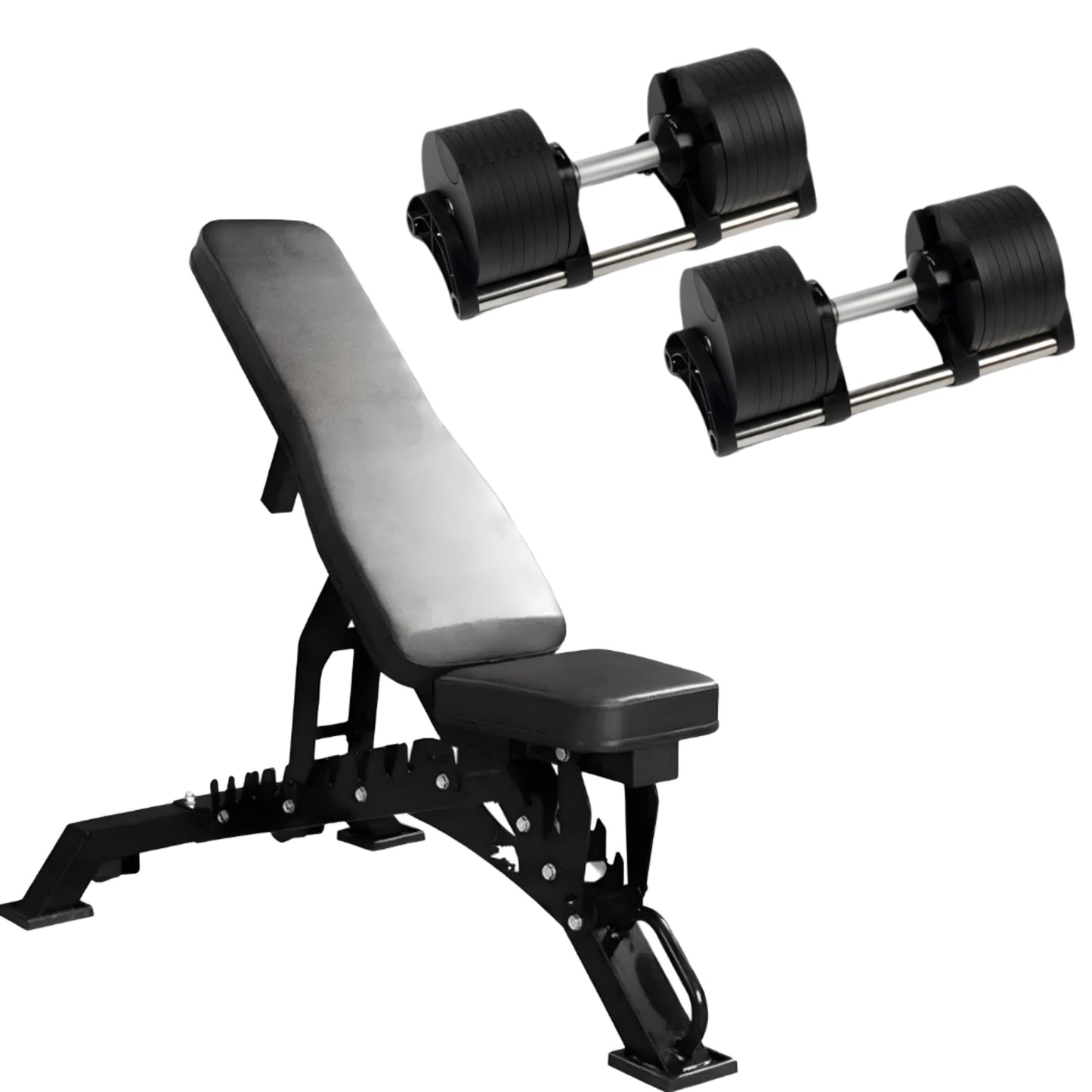 40kg Adjustable Dumbbell Pair 2.5kg Increments
