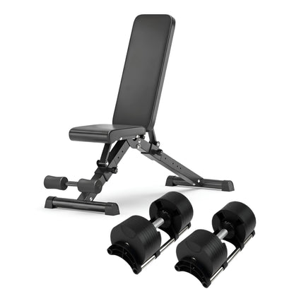 40kg Adjustable Dumbbell Pair 2.5kg Increments