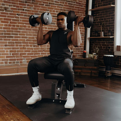 24kg Adjustable Dumbbells Pair with 2kg Increments
