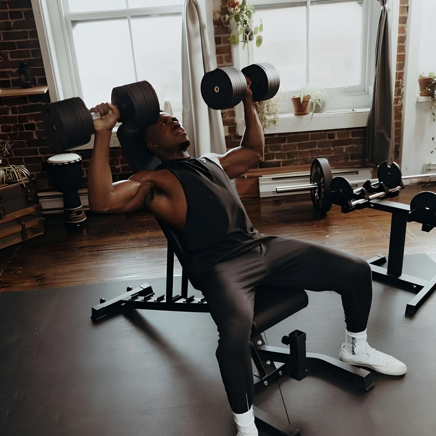 24kg Adjustable Dumbbells Pair with 2kg Increments
