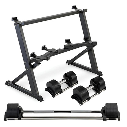 Adjustable Dumbbell & Barbell Set