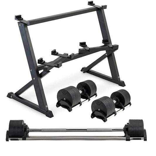 Adjustable Dumbbell & Barbell Set