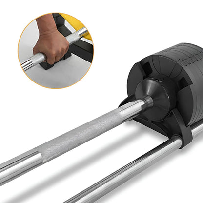 Adjustable Dumbbell & Barbell Set