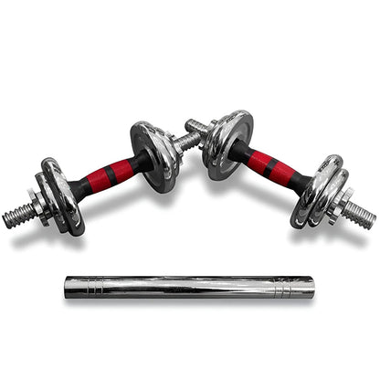 Steel Dumbbell & Barbell Sets