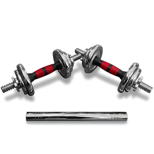 Steel Dumbbell & Barbell Sets
