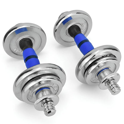 Steel Dumbbell & Barbell Sets